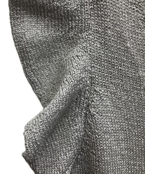 GRACE CLASS（グレースクラス）GRACE CLASS (グレースクラス) フリルスリーブラメノースリーブ シルバー サイズ:SIZE36の古着・服飾アイテム