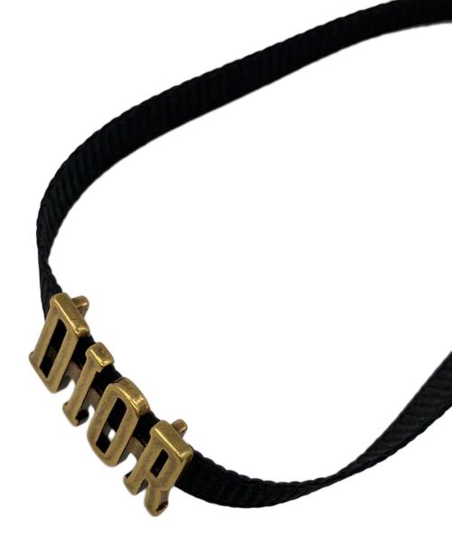 Christian Dior（クリスチャン ディオール）Christian Dior (クリスチャン ディオール) ロゴチョーカーネックレスの古着・服飾アイテム