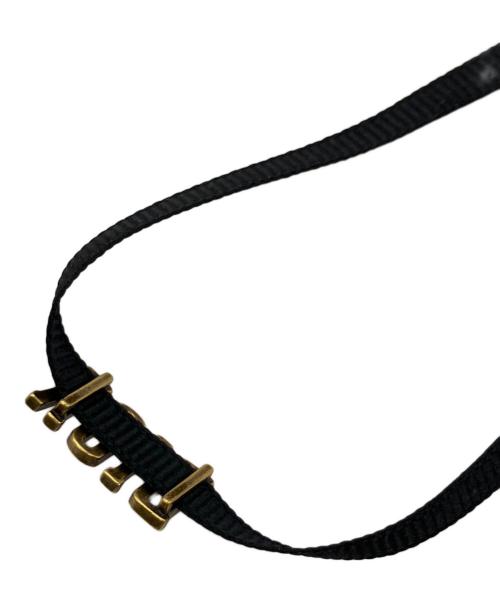 Christian Dior（クリスチャン ディオール）Christian Dior (クリスチャン ディオール) ロゴチョーカーネックレスの古着・服飾アイテム