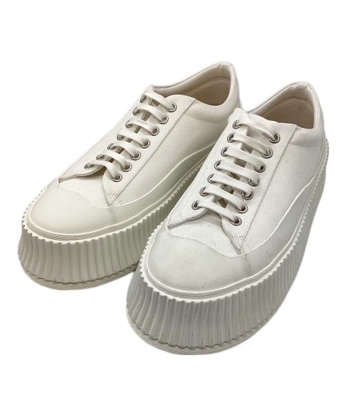 JIL SANDER（ジルサンダー）JIL SANDER (ジルサンダー) スニーカー ホワイト サイズ:39の古着・服飾アイテム