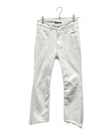 AP STUDIO（エーピーストゥディオ）の古着「ヘムカットデニム」｜ホワイト