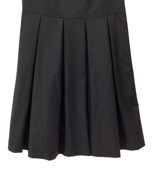 theory luxe（セオリーリュクス）theory luxe (セオリーリュクス) 半袖ワンピース ブラック サイズ:38の古着・服飾アイテム