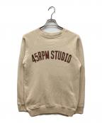 45Rフォーティファイブ・アール）の古着「ロゴプリント裏毛の908スウェット」