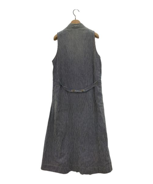 45R（フォーティファイブ・アール）45R (フォーティーファイブアール) 小麦デニムのベストドレス(ヒッコリー) サイズ:-の古着・服飾アイテム