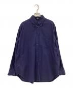 MUSE de Deuxieme Classeミューズ ドゥーズィエム クラス）の古着「OXFORD BD シャツ」｜ネイビー