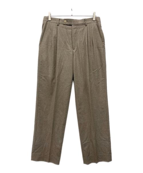 AURALEE（オーラリー）AURALEE (オーラリー) WOOL FULLING FLANNEL SLACKS グレー サイズ:4の古着・服飾アイテム