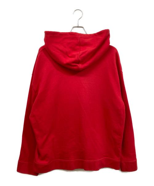 RAF SIMONS（ラフシモンズ）RAF SIMONS (ラフシモンズ) Classic Hoody JOY DIVISION レッド サイズ:Mの古着・服飾アイテム