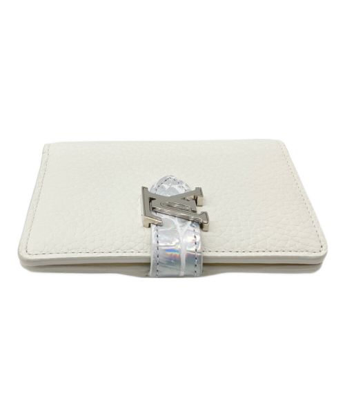LOUIS VUITTON（ルイ ヴィトン）LOUIS VUITTON (ルイ ヴィトン) LVヴェルティカルウォレットコンパクト ホワイト サイズ:-の古着・服飾アイテム
