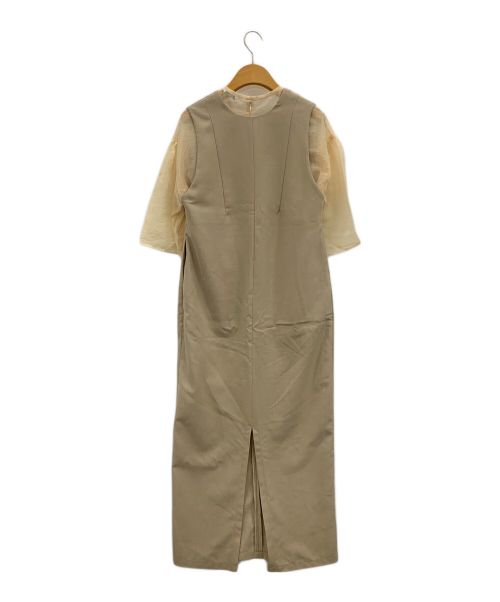 CLANE（クラネ）CLANE (クラネ) 3WAY DOUBLE FACE ONE PIECE ベージュ サイズ:1の古着・服飾アイテム