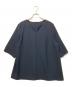 23区（ニジュウサンク）の古着「ハイストレッチツイル ブラウス」｜ネイビー