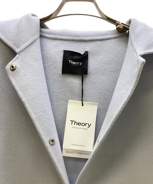 theory（セオリー）theory (セオリー) Luxe New Divide Clairene Vest DF ライトブルー サイズ:S 未使用品の古着・服飾アイテム