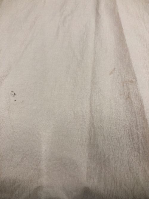 And Couture（アンドクチュール）And Couture (アンドクチュール) ラッフル切替ティアードノースリーブワンピース ブラック×ベージュ サイズ:38の古着・服飾アイテム