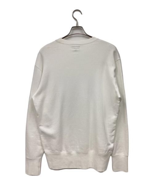 FREEMANS SPORTING CLUB（フリーマンズスポーティングクラブ）FREEMANS SPORTING CLUB (フリーマンズスポーティングクラブ) LOOPWHEELER (ループウィラー) CREW-NECK SWEAT ホワイト サイズ:4の古着・服飾アイテム
