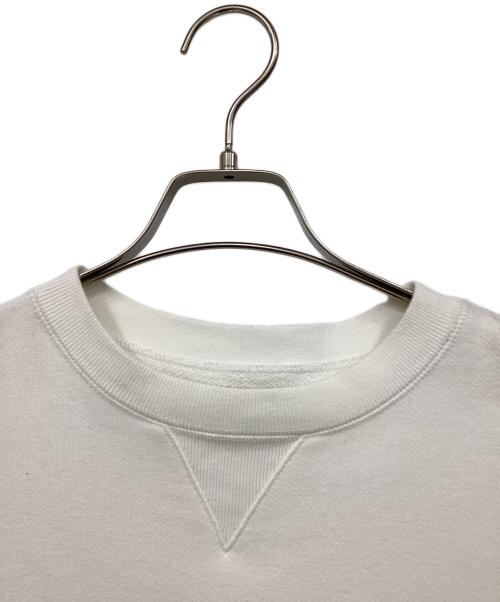 FREEMANS SPORTING CLUB（フリーマンズスポーティングクラブ）FREEMANS SPORTING CLUB (フリーマンズスポーティングクラブ) LOOPWHEELER (ループウィラー) CREW-NECK SWEAT ホワイト サイズ:4の古着・服飾アイテム