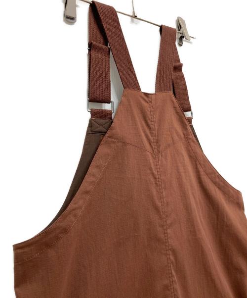 NANGA（ナンガ）NANGA (ナンガ) HINOC RIPSTOP FIELD OVERALLS ブラウン サイズ:Ⅼの古着・服飾アイテム