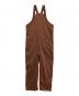 NANGA (ナンガ) HINOC RIPSTOP FIELD OVERALLS ブラウン サイズ:Ⅼ：12000円