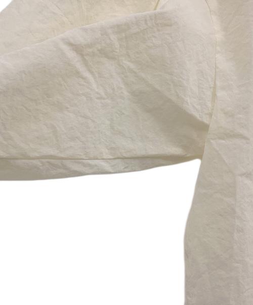 STUNNING LURE（スタニングルアー）STUNNING LURE (スタニングルアー) シアーTブラウス ベージュ サイズ:Sの古着・服飾アイテム