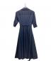 JENNE (ジェンヌ) カシュクール フレアワンピース ネイビー サイズ:S：5000円