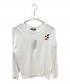 Vivienne Westwood manヴィヴィアン ウェストウッド マン）の古着「LADYBIRDS ロンT」｜ホワイト