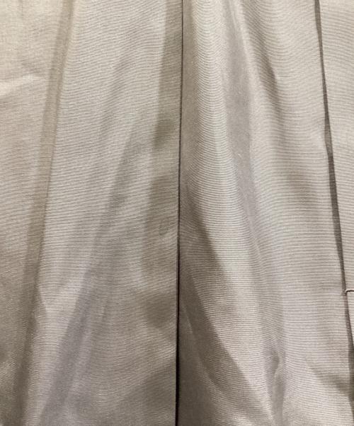 DRAWER（ドゥロワー）DRAWER (ドゥロワー) シルクボウタイブラウス グレー サイズ:36の古着・服飾アイテム