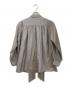 DRAWER (ドゥロワー) シルクボウタイブラウス グレー サイズ:36：10000円