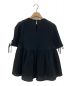 yori (ヨリ) フクレフレアブラウス ブラック サイズ:36：9000円