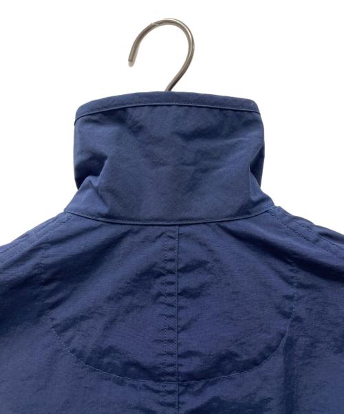 DANTON（ダントン）DANTON (ダントン) BEAMS (ビームス) ラウンドカラーナイロンジャケット ネイビー サイズ:34の古着・服飾アイテム