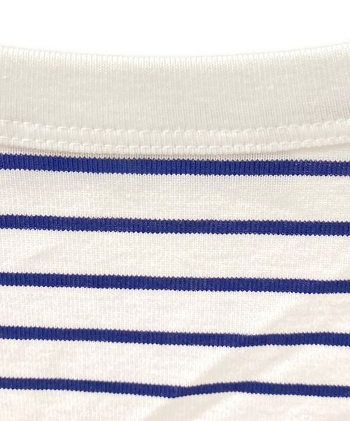 PRADA（プラダ）PRADA (プラダ) プリントジャージー タンクトップ ホワイト×ブルー サイズ:40の古着・服飾アイテム
