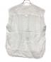 MARGARET HOWELL (マーガレットハウエル) SOFT LINEN ノースリーブシャツ ホワイト サイズ:2 未使用品：7000円
