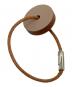 HERMES (エルメス) キーチェーン ベージュ：11000円