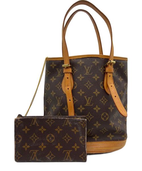 LOUIS VUITTON（ルイ ヴィトン）LOUIS VUITTON (ルイ ヴィトン) ショルダーバッグ バケットPM モノグラムの古着・服飾アイテム