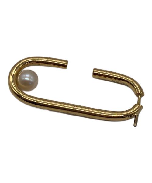 MARIA BLACK（マリアブラック）MARIA BLACK (マリアブラック) Oval with Pearl(片耳用)の古着・服飾アイテム