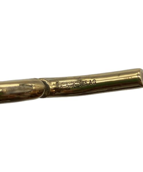 MARIA BLACK（マリアブラック）MARIA BLACK (マリアブラック) オーバルリンクピアス（片耳用） ゴールドの古着・服飾アイテム