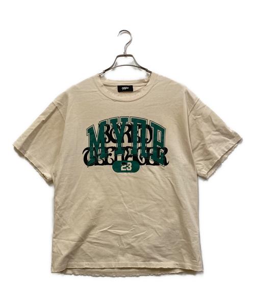 myne（マイン）myne (マイン) MYne Printed Tee アイボリー サイズ:SIZE Lの古着・服飾アイテム
