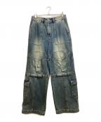 JUUN.Jジュン・ジー）の古着「デニムパンツ」｜インディゴ