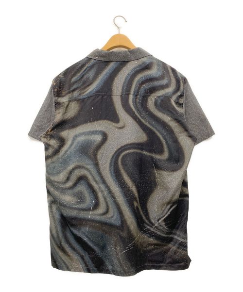 CVTVLIST（カタリスト）CVTVLIST (カタリスト) CTLS I Marble Drip shirt グレー サイズ:2の古着・服飾アイテム