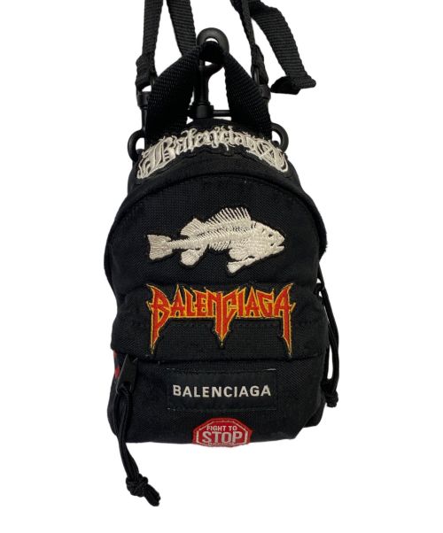 BALENCIAGA（バレンシアガ）BALENCIAGA (バレンシアガ) OVERSIZED MINI BACKPACK サイズ:-の古着・服飾アイテム