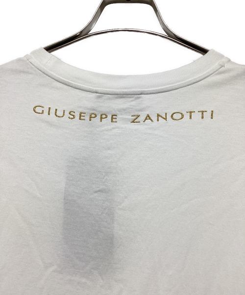 GIUSEPPE ZANOTTI（ジュゼッペザノッティ）GIUSEPPE ZANOTTI (ジュゼッペザノッティ) Tシャツ ホワイト サイズ:L 未使用品の古着・服飾アイテム