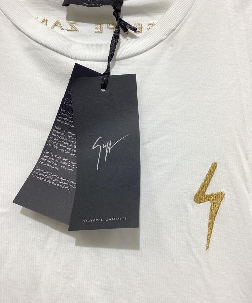 GIUSEPPE ZANOTTI（ジュゼッペザノッティ）GIUSEPPE ZANOTTI (ジュゼッペザノッティ) Tシャツ ホワイト サイズ:L 未使用品の古着・服飾アイテム
