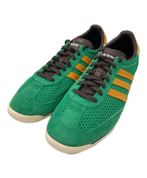 adidas（アディダス）adidas (アディダス) WALES BONNER (ウェールズボナー) コラボローカットスニーカー グリーン サイズ:27.5㎝の古着・服飾アイテム