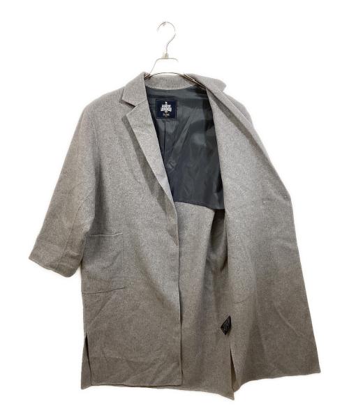 SLOBE IENA（スローブ イエナ）SLOBE IENA (スローブ イエナ) HAMILTONダブルフェイスロングチェスターコート グレー サイズ:38の古着・服飾アイテム