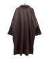 BASISBROEK (バージスブルック) GREAT (グレート) スタンドカラーオーバーロングコート ブラウン サイズ:3：10000円