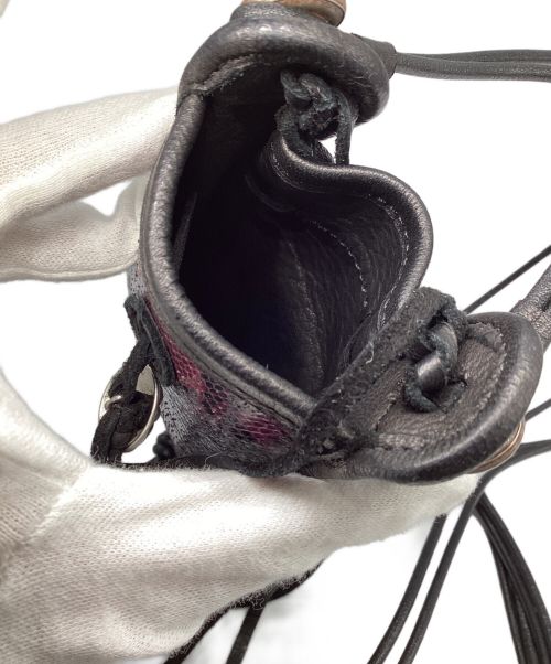 NICENESS（ナイスネス）NICENESS (ナイスネス) ベビーパイソンポシェットの古着・服飾アイテム