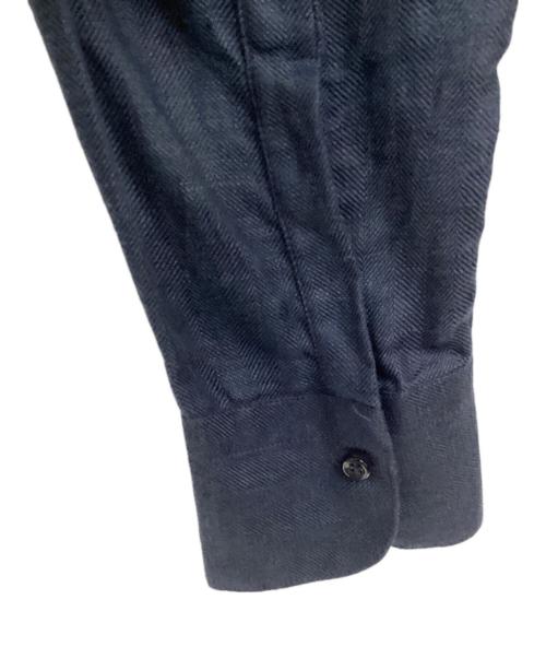 Massimo d' Augusto（マッシモダウグスト）Massimo d' Augusto (マッシモダウグスト) リネンプルオーバーシャツ ネイビー サイズ:XSの古着・服飾アイテム