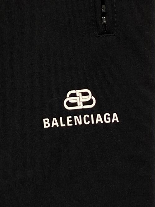 BALENCIAGA（バレンシアガ）BALENCIAGA (バレンシアガ) ブランドロゴジャージトラックパンツ ブラック サイズ:34の古着・服飾アイテム