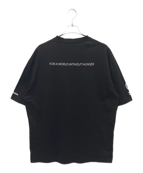 BALENCIAGA（バレンシアガ）BALENCIAGA (バレンシアガ) WFP SHORT SLEEVE T‐SHIRT WFP ブラック サイズ:XXLの古着・服飾アイテム