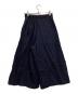 gomme (ゴム) タックプリーツパンツ ネイビー サイズ:M：3980円