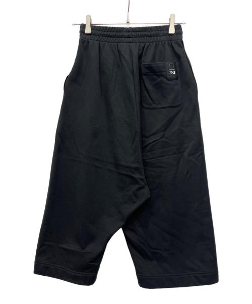 Y-3（ワイスリー）Y-3 (ワイスリー) adidas (アディダス) クロップドパンツ ブラック サイズ:XSの古着・服飾アイテム