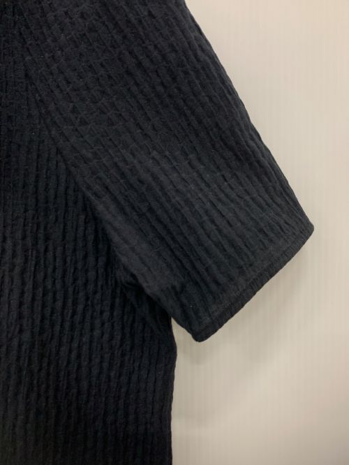 YORI（ヨリ）yori (ヨリ) フクレリボンブラウス ブラック サイズ:36の古着・服飾アイテム