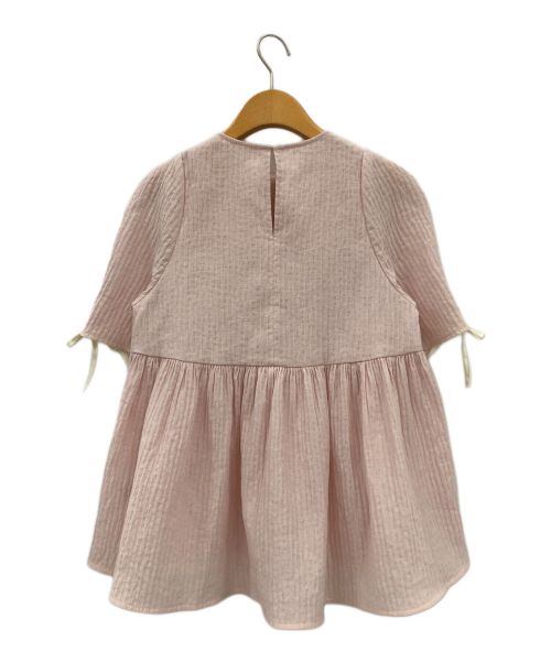 YORI（ヨリ）YORI (ヨリ) フクレフレアブラウス ピンク サイズ:36の古着・服飾アイテム